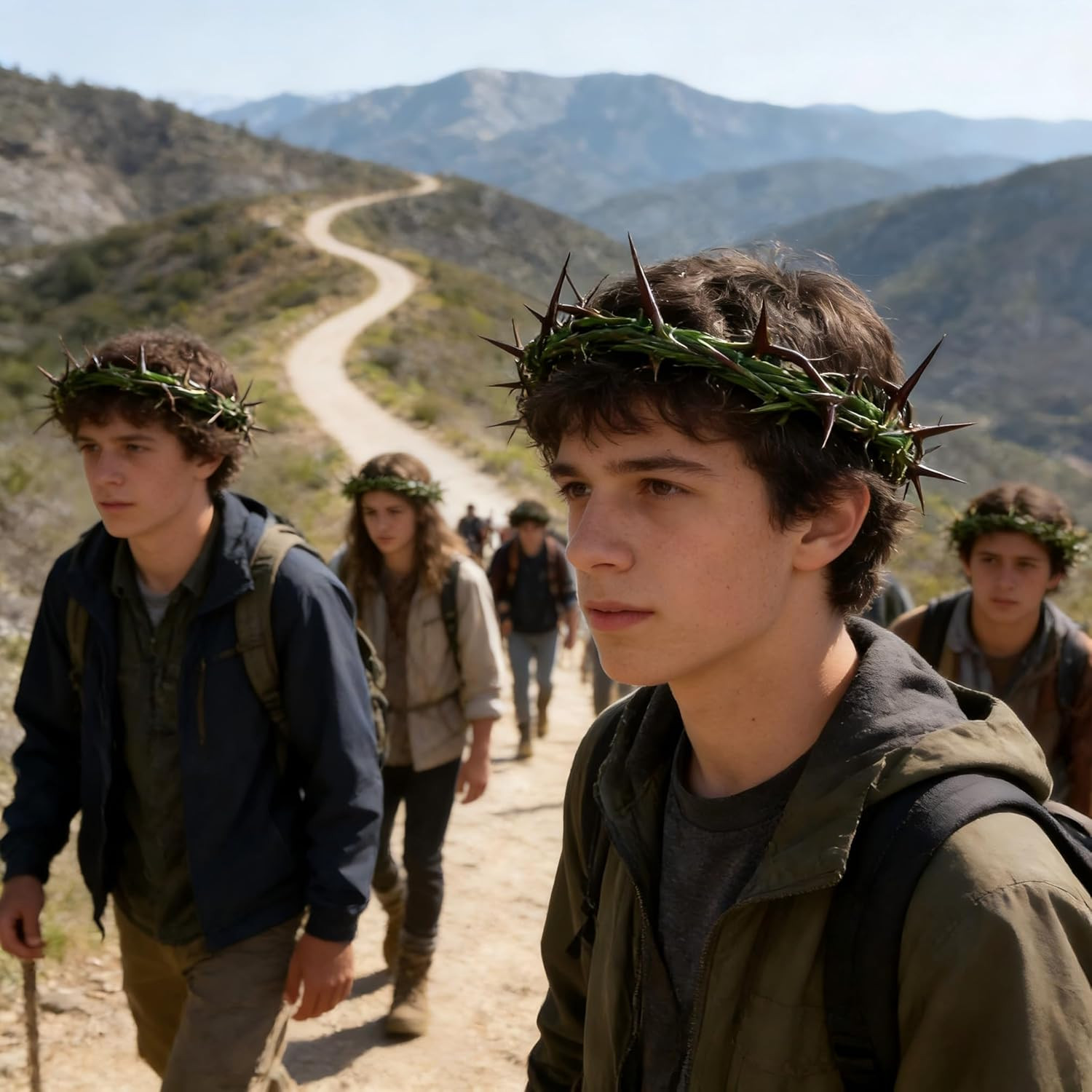 Wearable Crown of Thorns Life Size 8’’ Diameter, Decoration for Home and Church