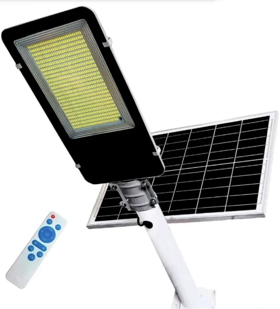LED Street Light 300W Cold Light Solar Panel Twilight Bracket
