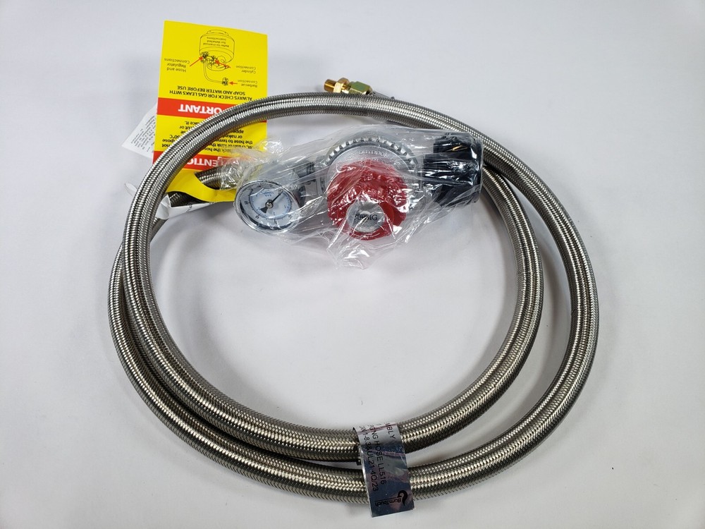 Burntouch Model 1011 Gas Regulator And Hose