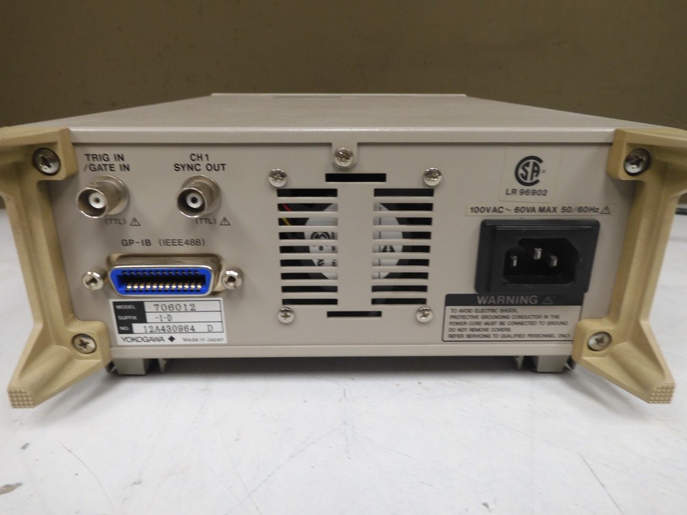 Yokogawa FG120 2MHz 2 Channel Function Generator - PR14
