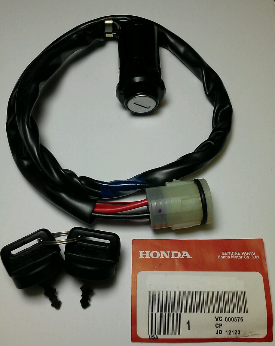 Honda OEM TRX420 Rancher Ignition Switch w/Keys 2015 2016 2017 2018 2019 - 2022