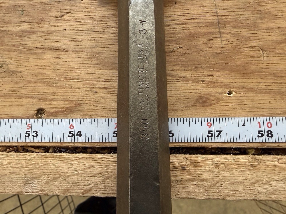 Vintage Chisel Marked BALTIMORE USA #350 3-Y