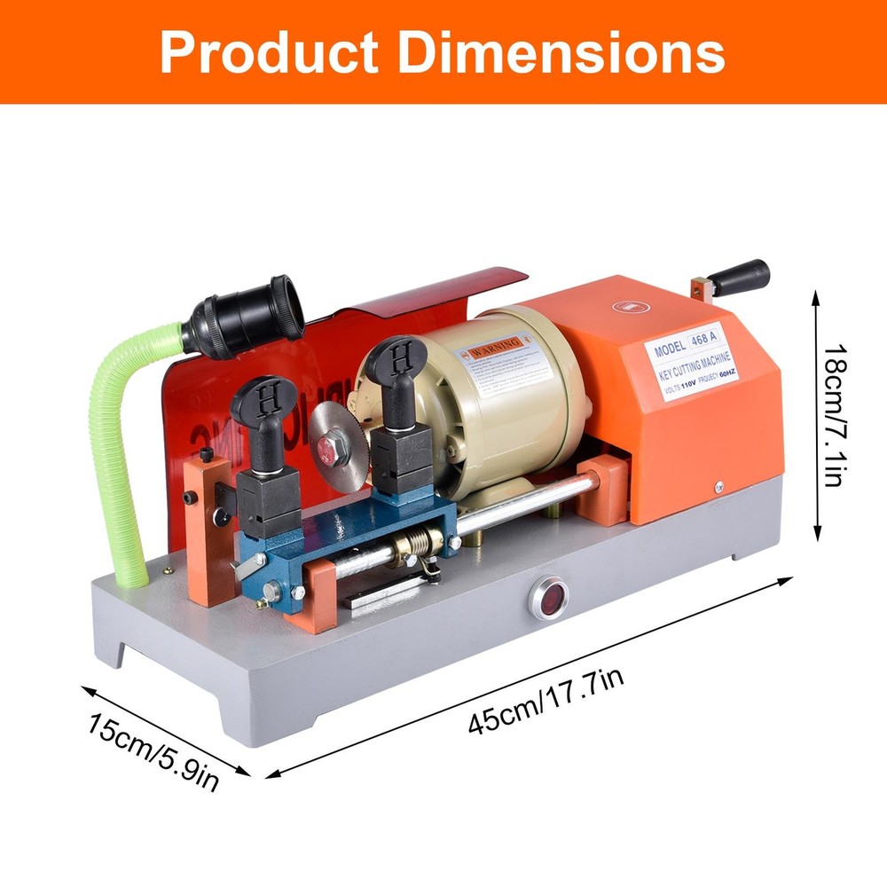 Key Duplicating Cutter Cutting Machine Professional Key Copy Machine Key