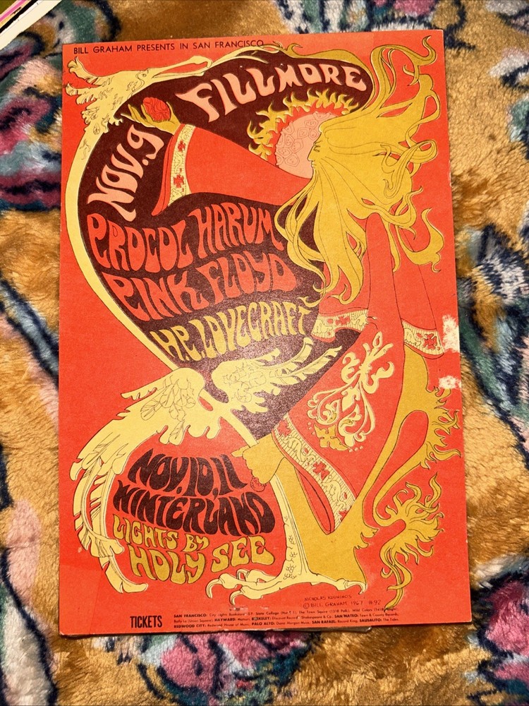 Greatful Dead Postcard 1967 #92
