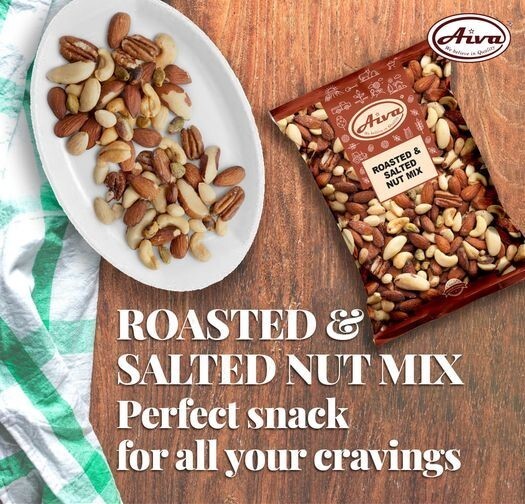 Aiva Roasted & Salted Nutmix 2 LB