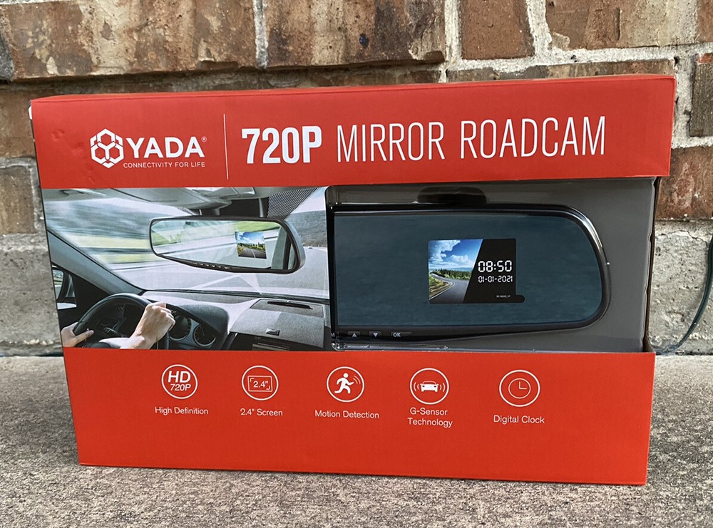 YADA 720p MIRROR ROADMAP 2.4' SCREEN 120DEGREE ANGLE MOTION DETECTION