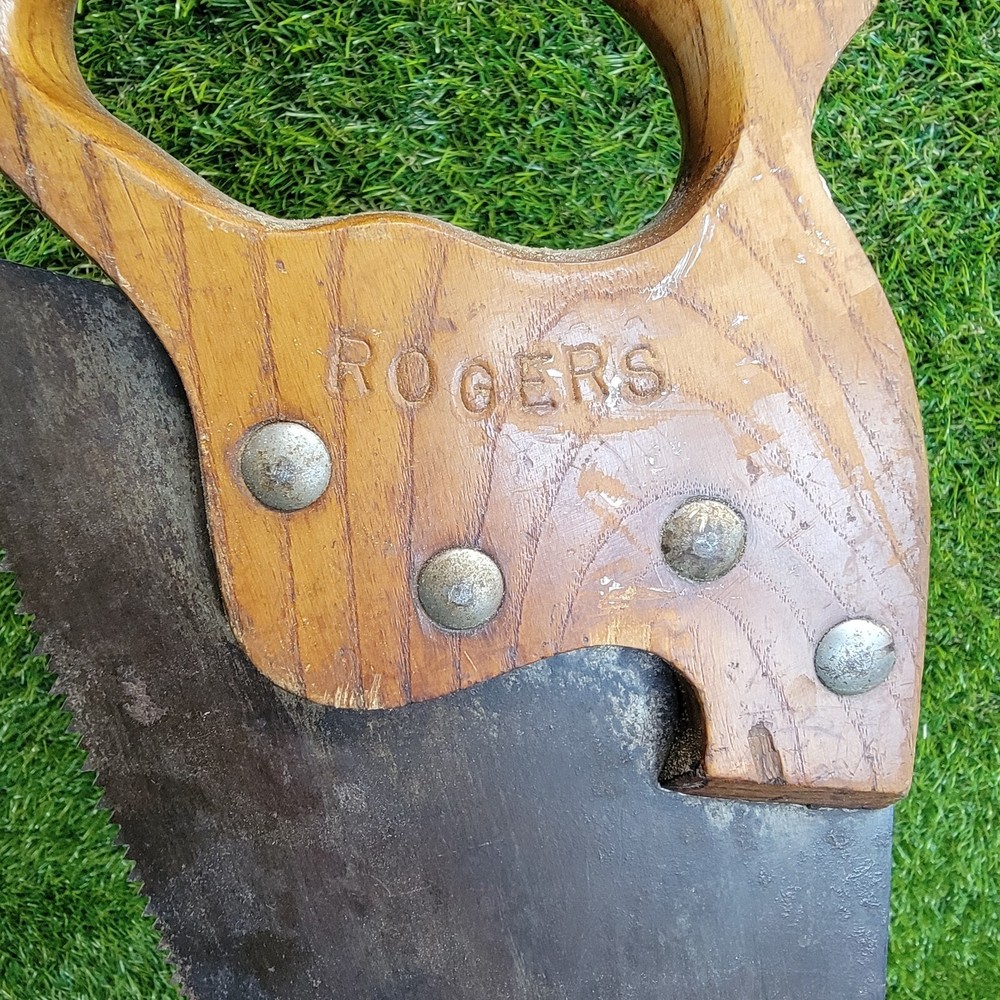 Vintage ROGERS 26" Hand Saw