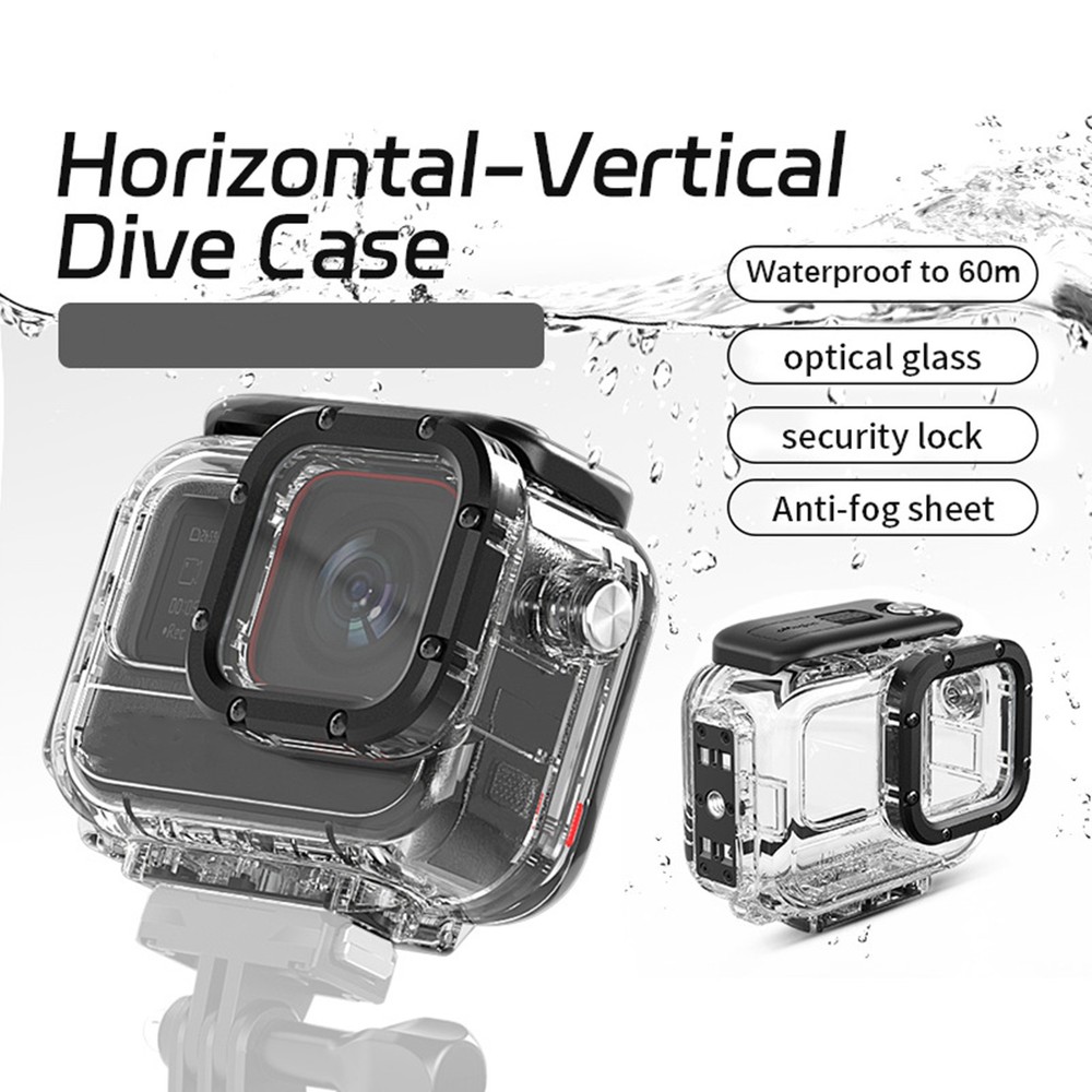 New 60M Diving Waterproof Shell Case Camera Accessories For Insta360 ACE Pro dd