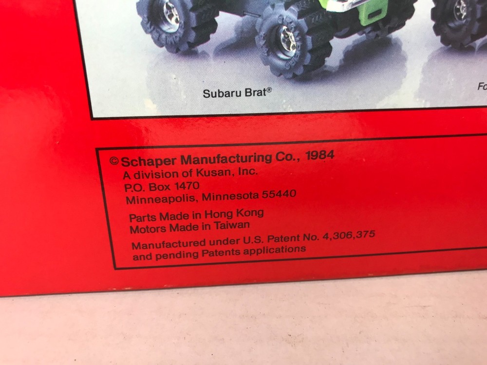 Schaper Stomper II Deluxe Custom Kit Box & Instructions only 714