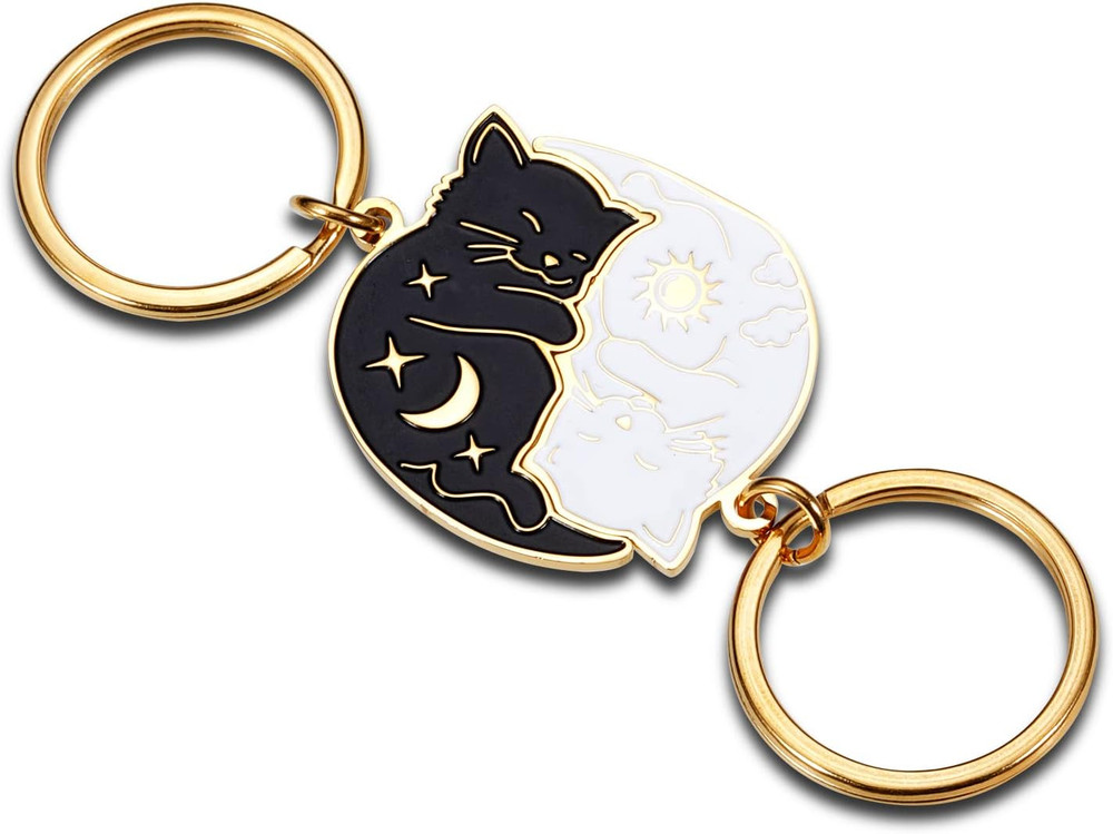 Matching Keychains for Couples - Perfect Gift for Long Distance Relationships