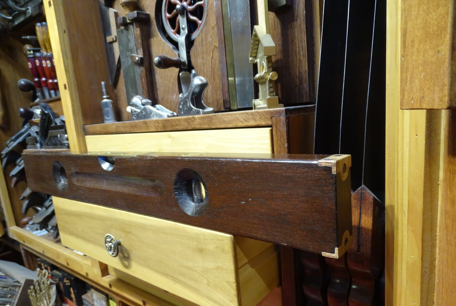 Stanley Rule & Level 26" No. 13 Adjustable Level & Plumb Refurbished Condition.