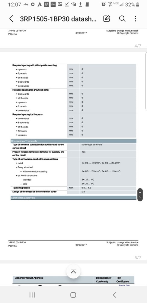 Siemens 3RP1505-1BP30 Time Delayed Relay Timer AC DC