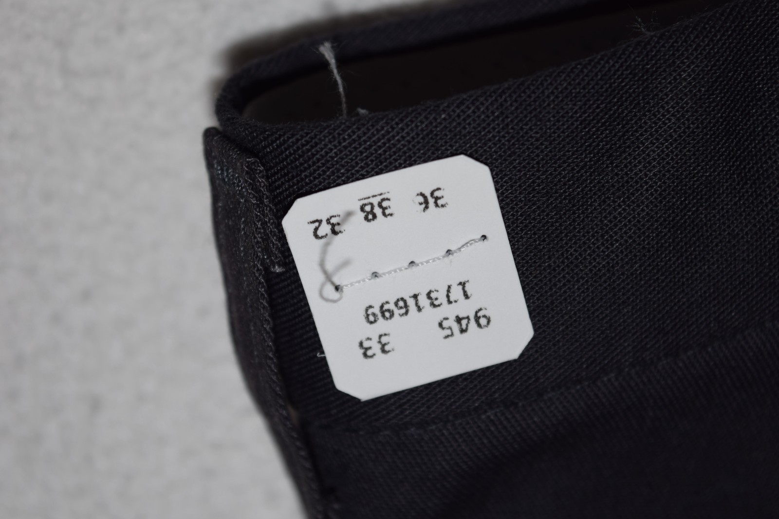 CINTAS COMFORT FLEX CHARCOAL GRAY WORKS PANTS 945-33, 36x32, 34x32