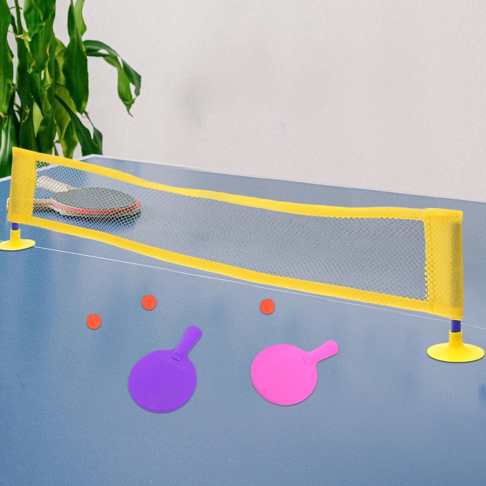 Children's Table Tennis Training Device Trainer Mini Paddle Game
