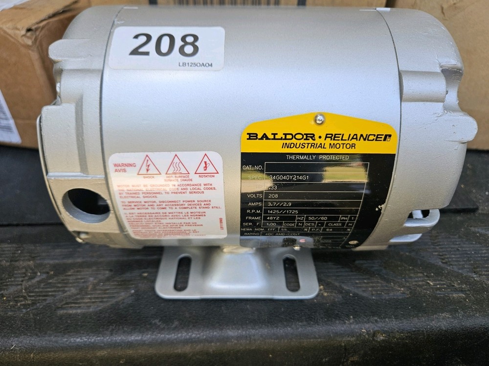 Frymaster Filter Pump Motor 8261756