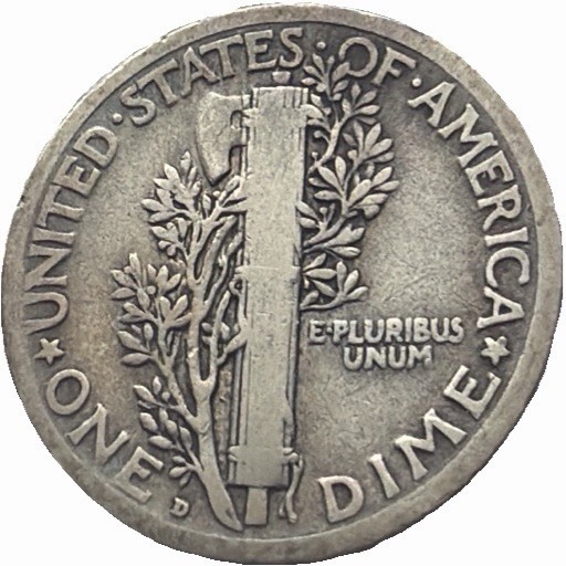 1919-D Mercury Dime