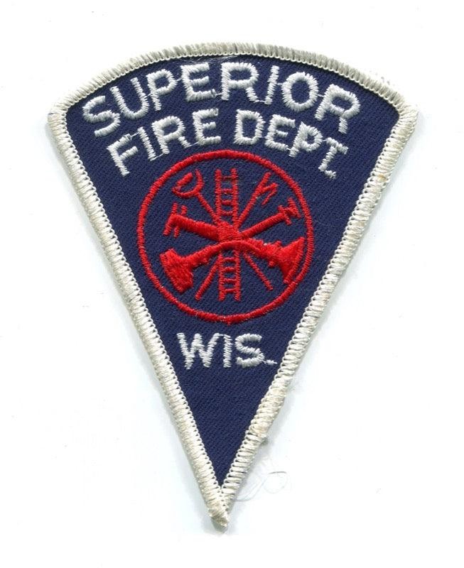 Superior Fire Department Patch Wisconsin WI