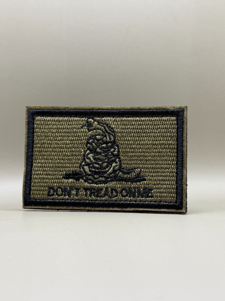 Tactical Morale Patch, Hook & Loop Gadsden Flag Patriotic American