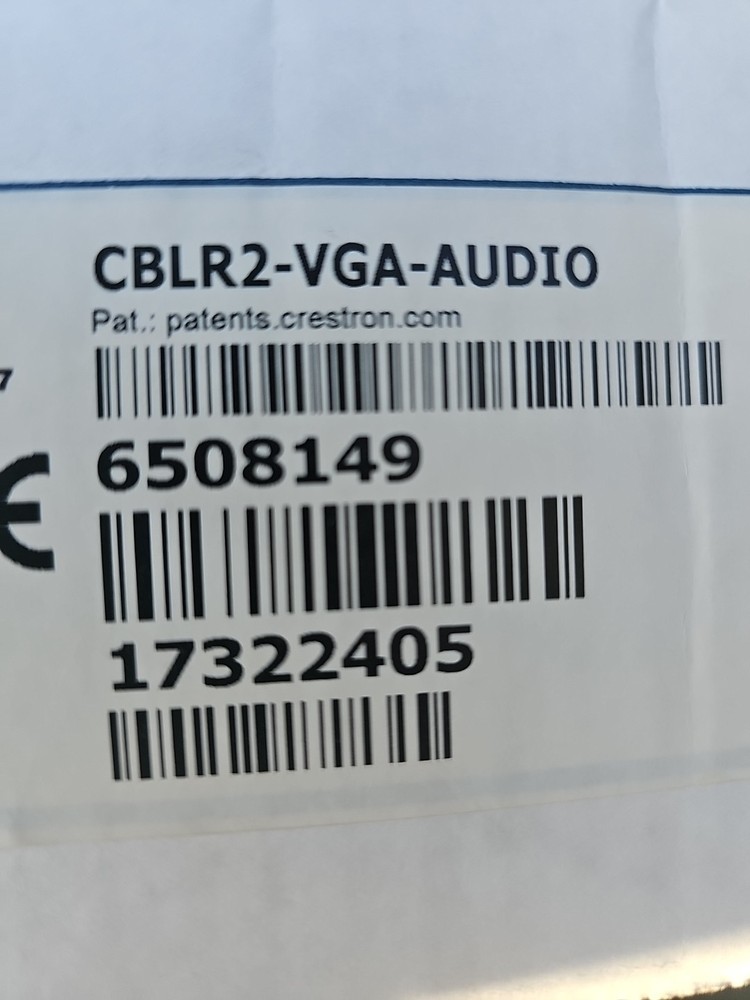 New Crestron CBLR2-VGA-AUDIO Cable Retractor for FlipTops™