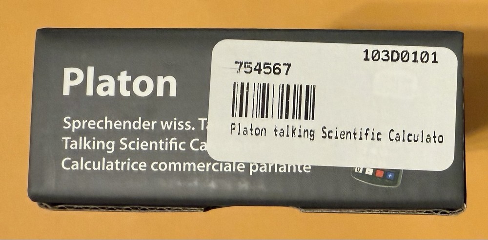 Platon - Speaking Scientific Calculator
