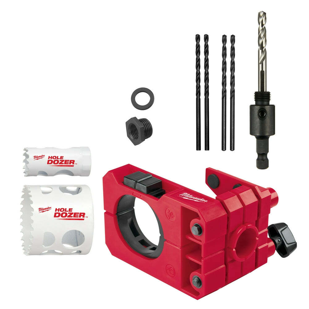 Milwaukee 49-22-4073 Bi-Metal Door Lock Installation Hole Dozer Hole Saw Kit