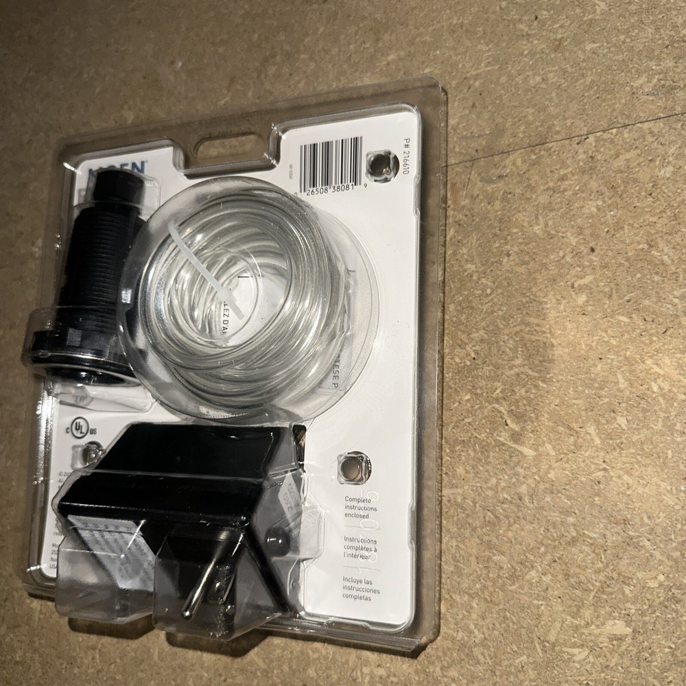 Moen Garbage Disposal Controller Base with Chrome and Spot Resist Stainless Air