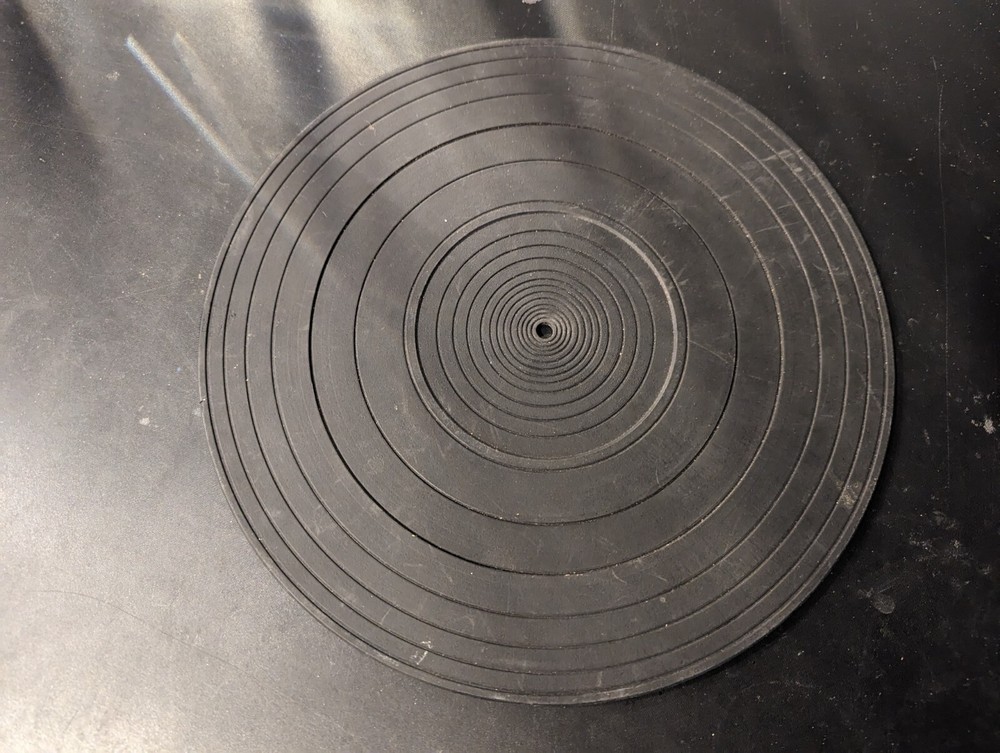 📦 💥 Turntable Rubber Mat SL-1200 OEM Technics, Or Misc 12" Turntable 💥 📦