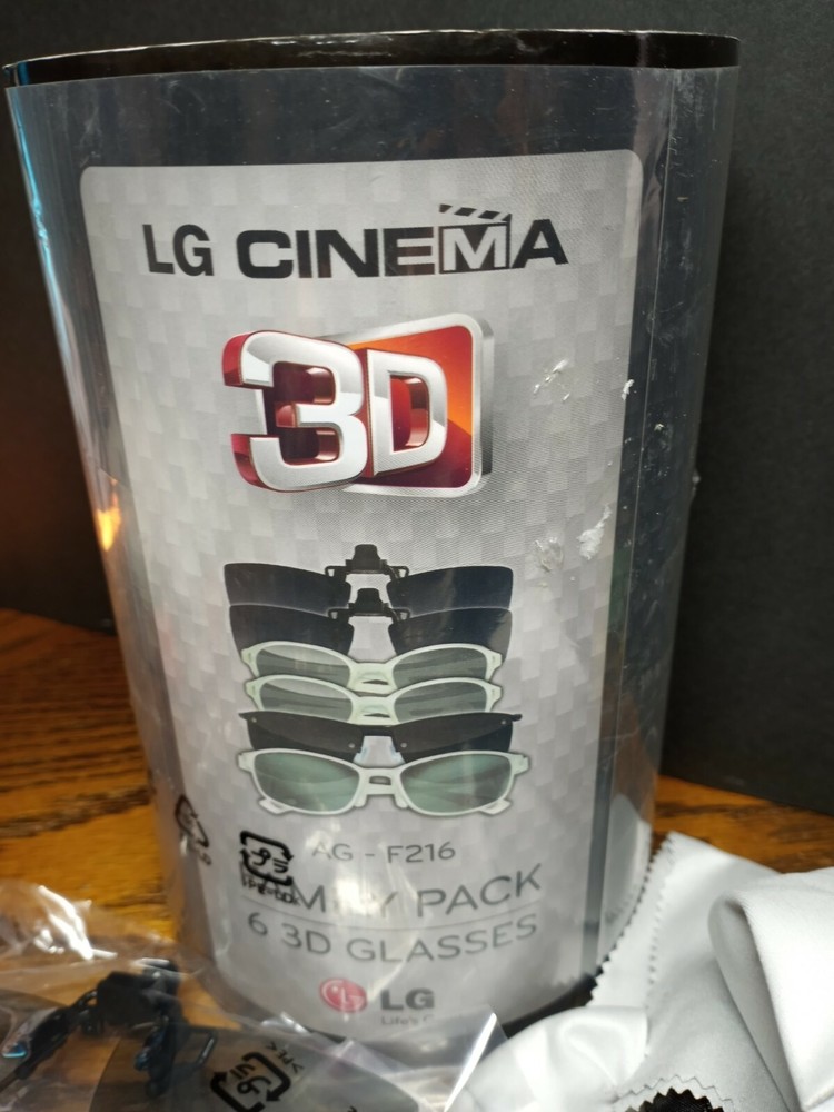 LG 3D Glasses 6 Pack