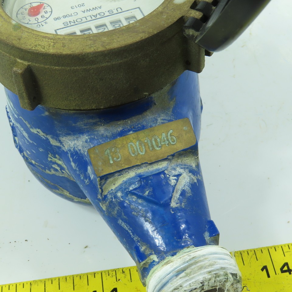 AWWA C708-96 Multijet Type Cold Water Meter 3/4"