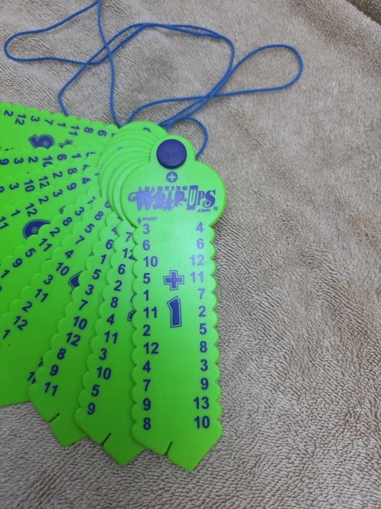 Wrap Up Math Green Addition Math Facts Fluency Learning Tool Hands on