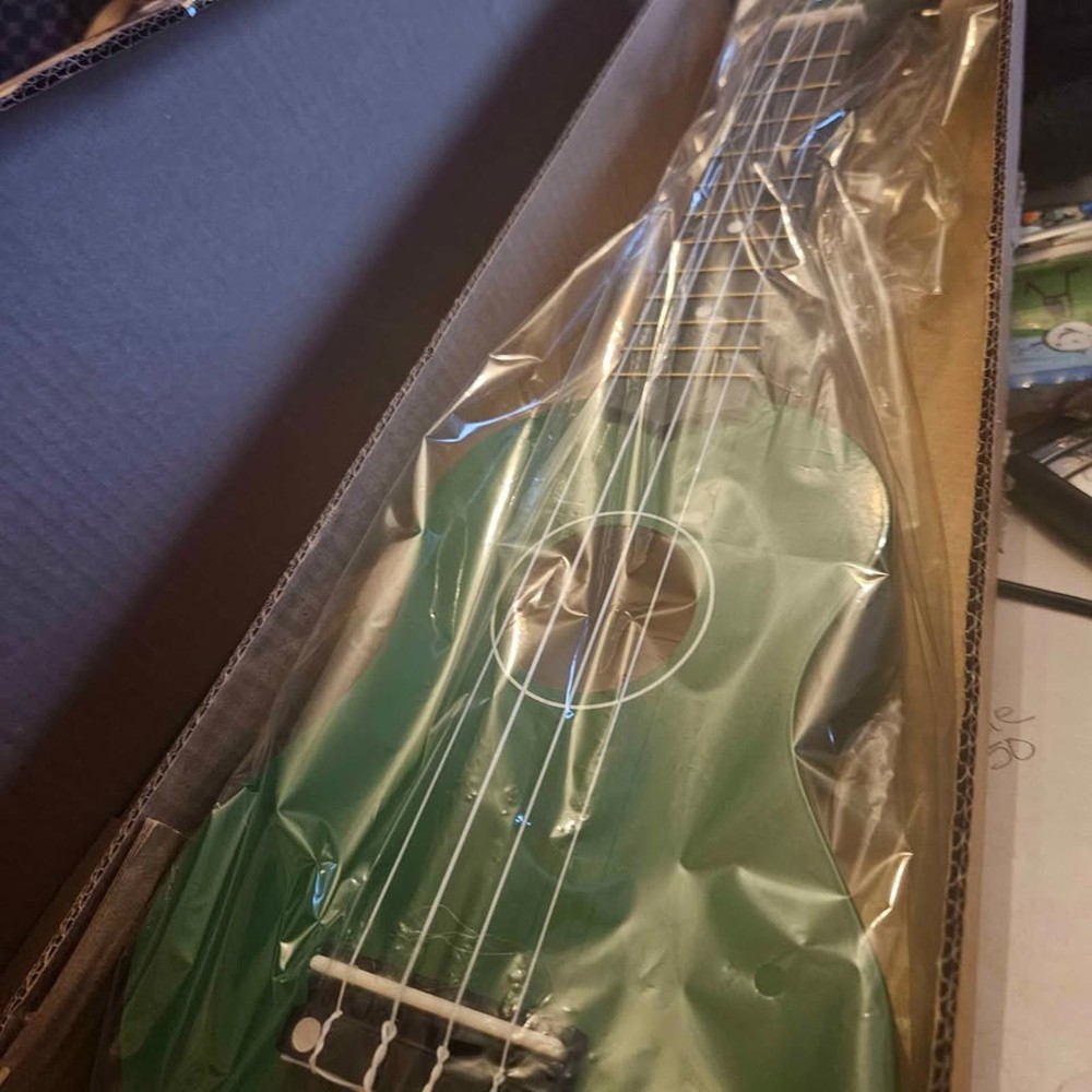 Green Ukulele