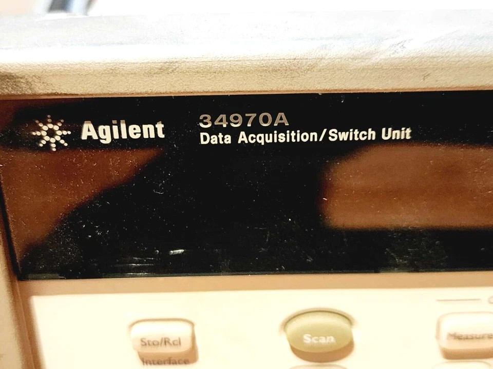 *UNTESTED BUT POWERS ON* AGILENT 34970A DATA ACQUISITION/DATA LOGGER SWITCH UNIT