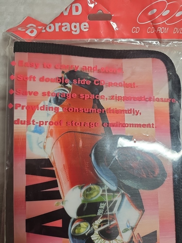 Cd Dvd Storage Case Dream Car