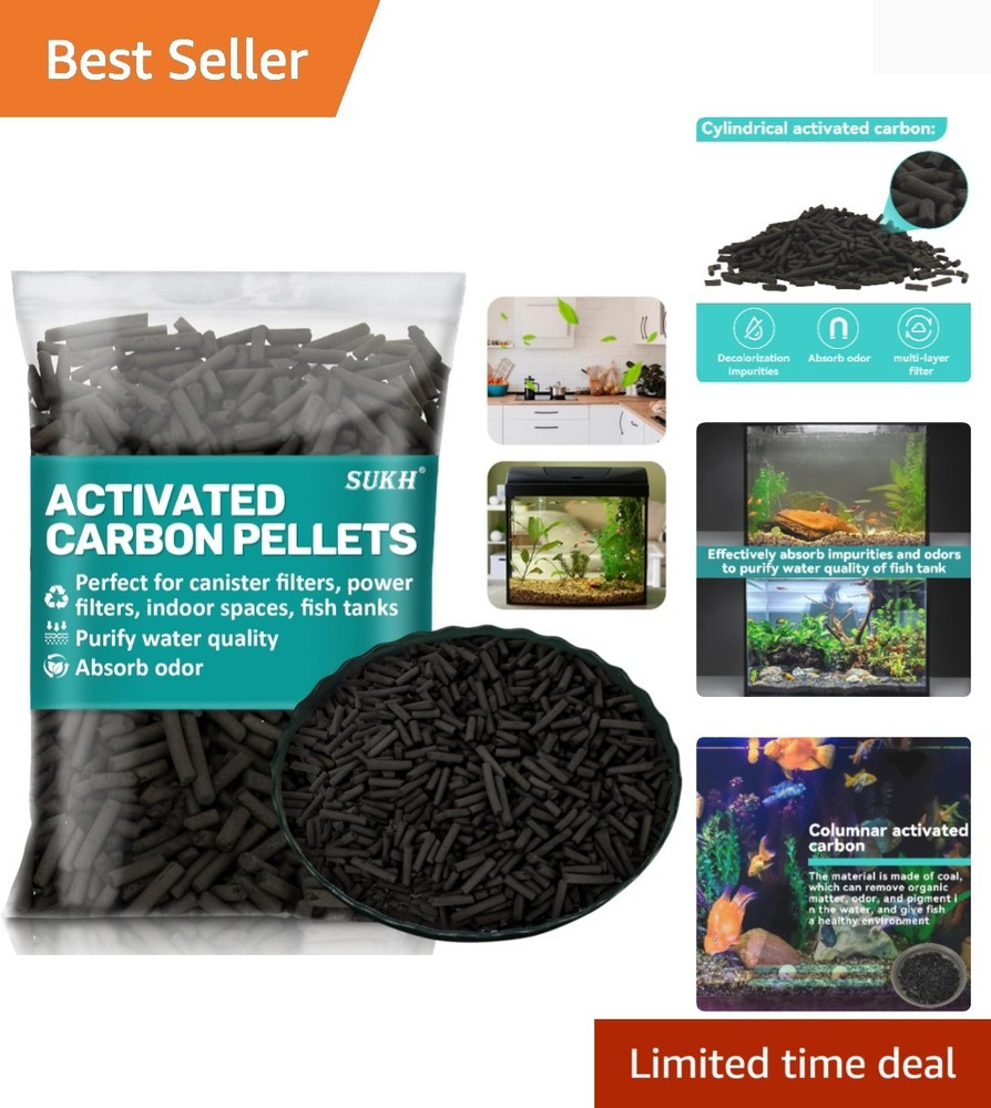 310g Activated Carbon Pellets - Essential for Fish Tanks & Home Deodorization