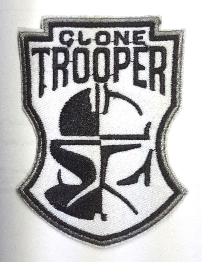 Star Wars Clone Trooper Shield Logo 3.5" Patch-USA Mailed (SWPA-CD-06)