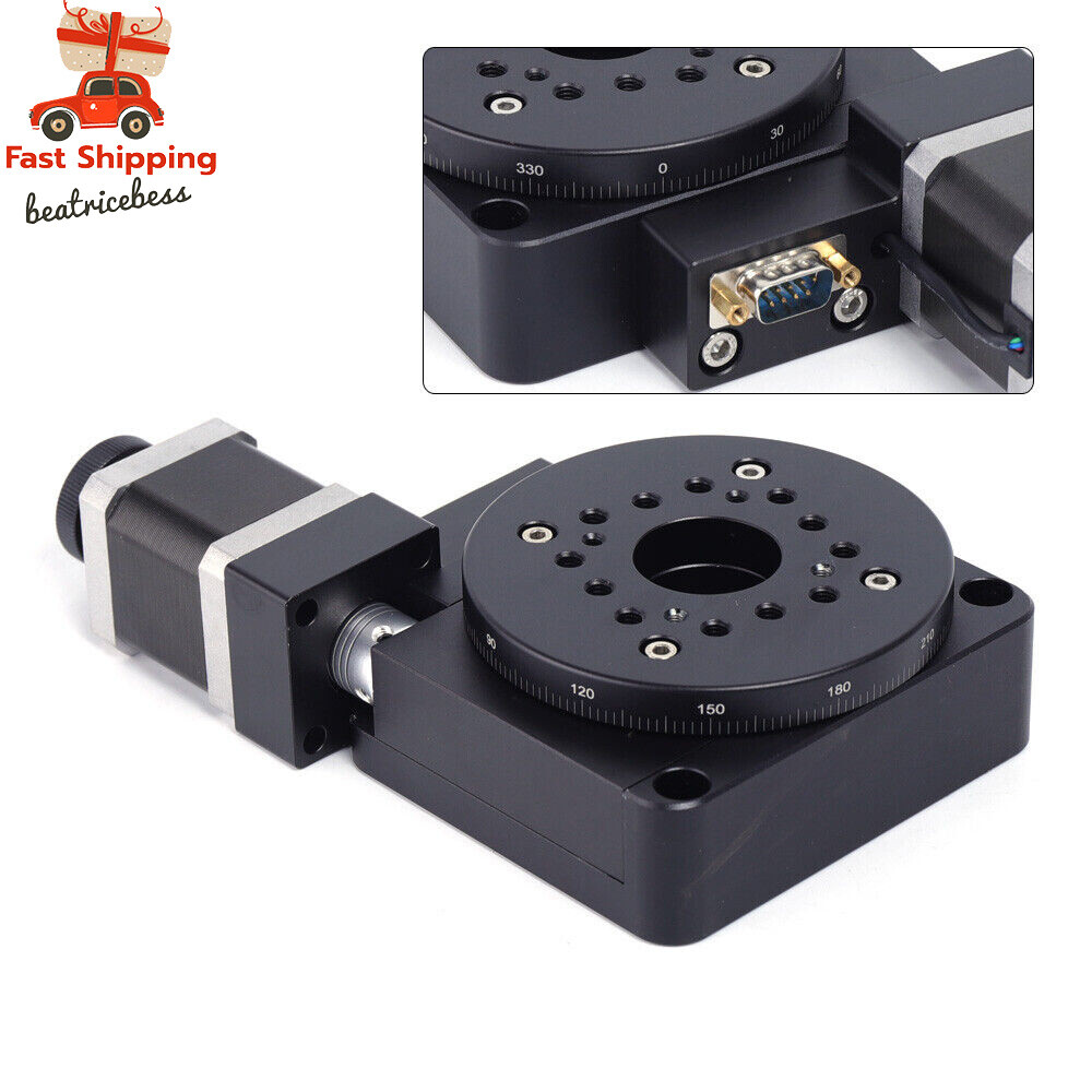 Motorized Rotation Stage Optical Rotary Table Electric Optical Rotation Platform