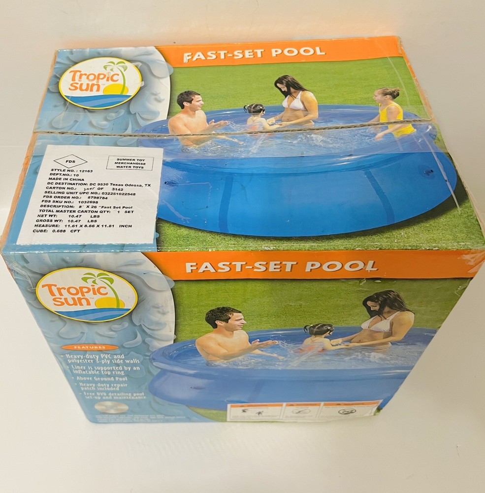 Tropic Sun Fast-Set Pool