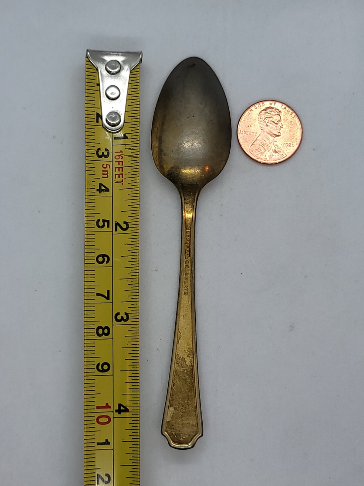 Peerless Gold Plated demitasse spoon Silverware