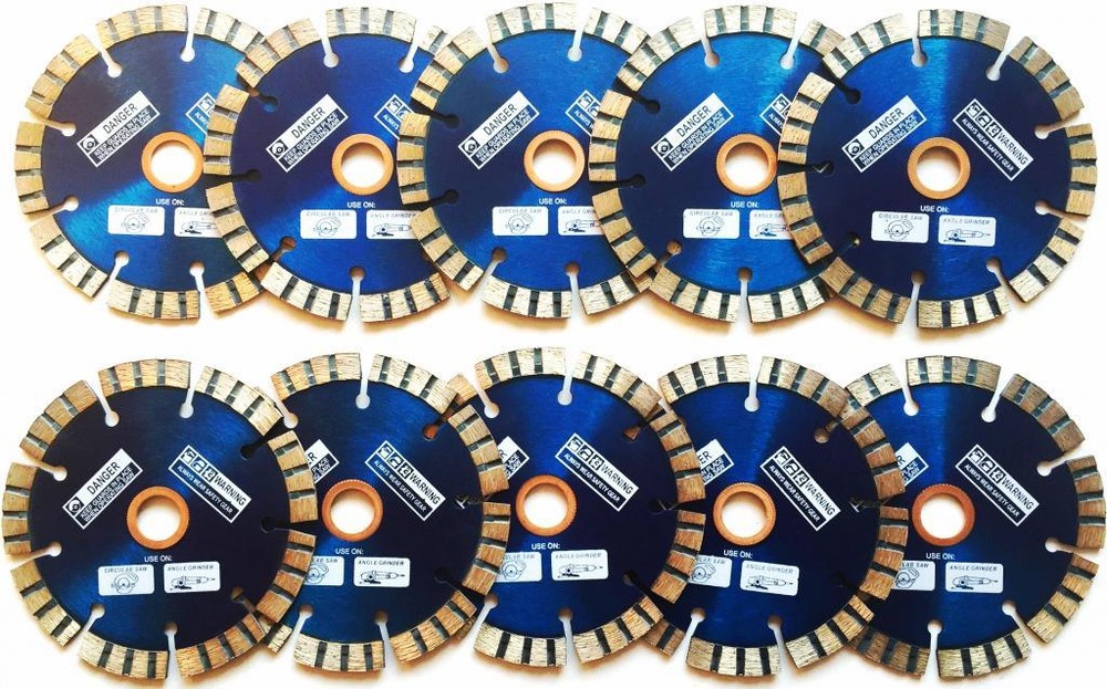 4'' diamond blade turbo segmented style
