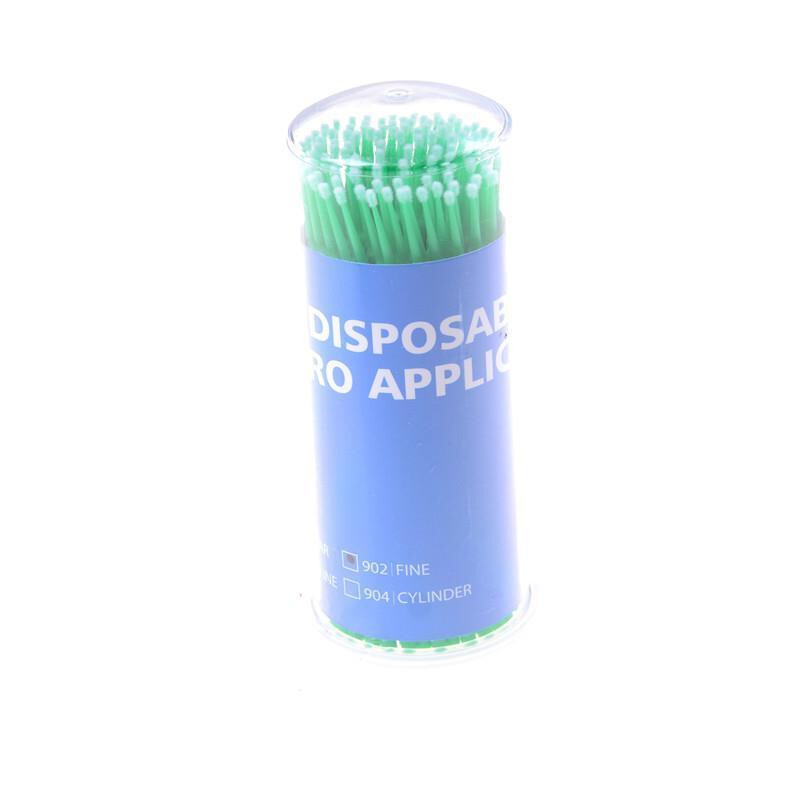 Dental Disposable Microbrush Micro Brush Applicator Tips Regular 2.5mm Bendable