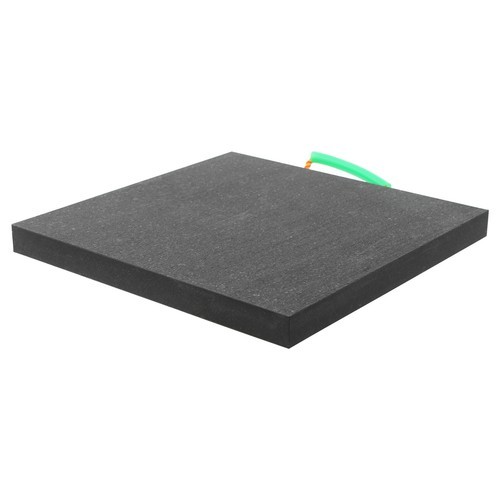 Medium Size Support Pad Black Heavy Duty Square Stabilizing Block With Handle
