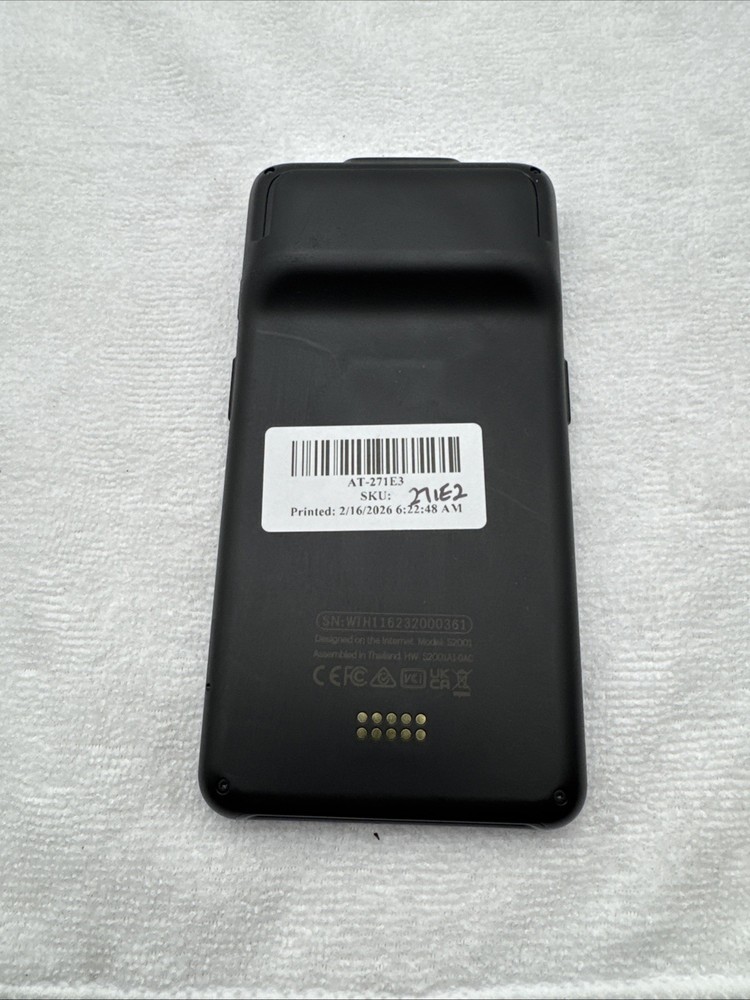 Shopify POS Go Terminal S2001 Handheld Card Reader & Barcode Scanner Shopify POS