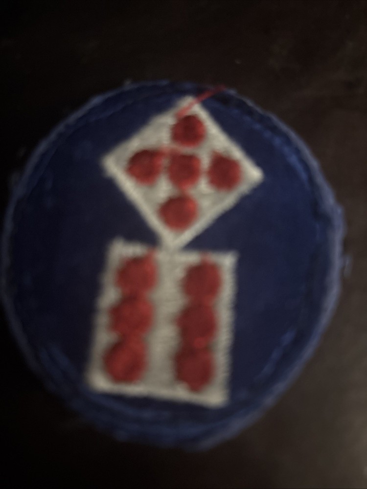 WW2 11TH CORP ORIGINAL PATCH IN EXCELLENT CONDITION