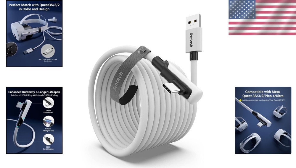 Meta Quest2/Pico 4 Link Cable - USB 3.0 High-Speed