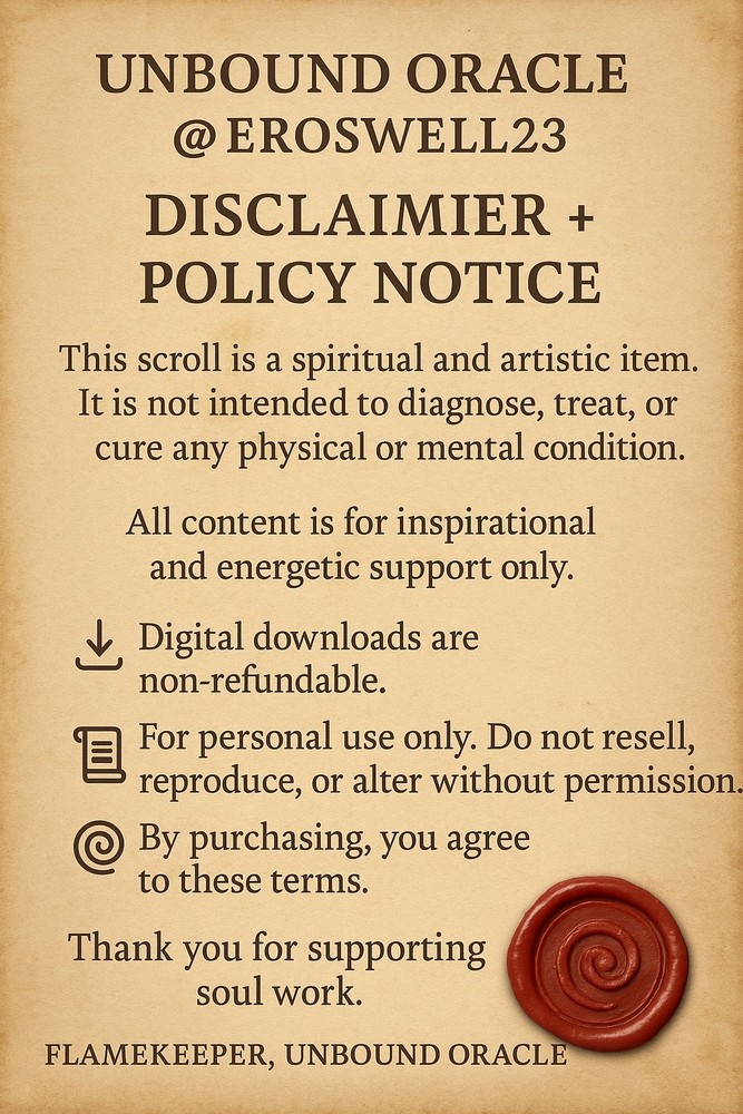 ✨ Flamekeeper Oracle Scroll Reading 🔮 Channeled Insight @eRosWell23