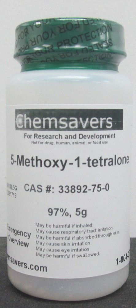 5-Methoxy-1-tetralone, 97%, 5g