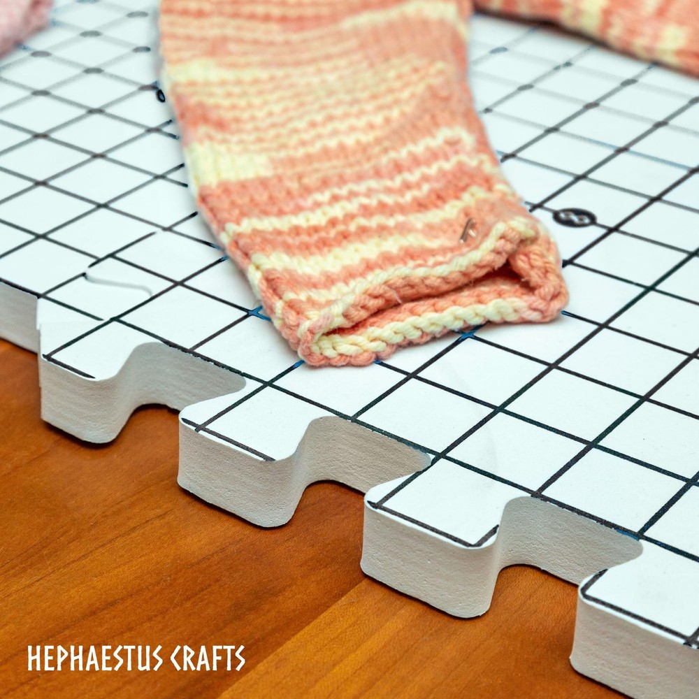 Hephaestus Crafts Blocking Mats for Knitting - Pack Varies (Small to Large)