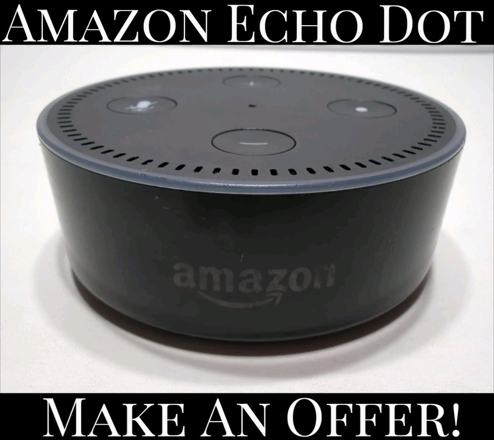 ✨Amazon✨ Echo Dot (2nd Gen) Smart Speaker - Black RS03QR