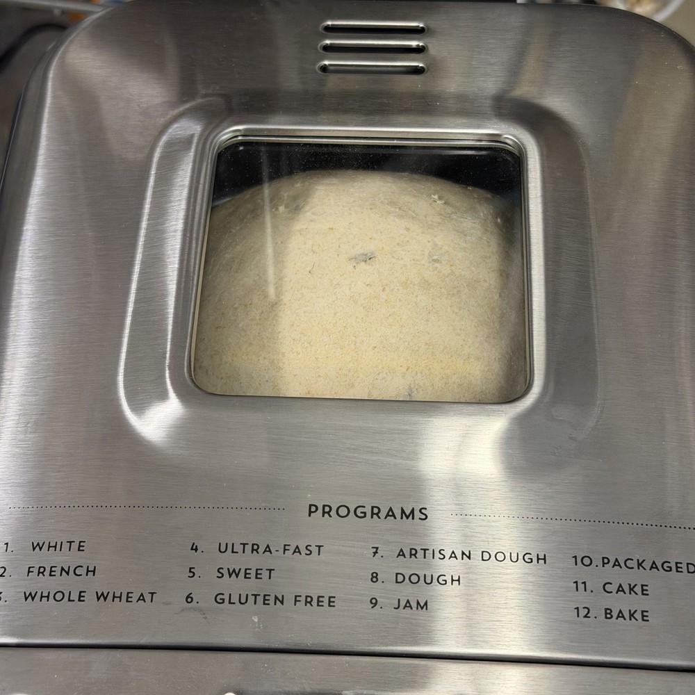 Cuisinart CBK-110 Bread Maker 🍞 Compact Automatic – Stainless Steel – Silver