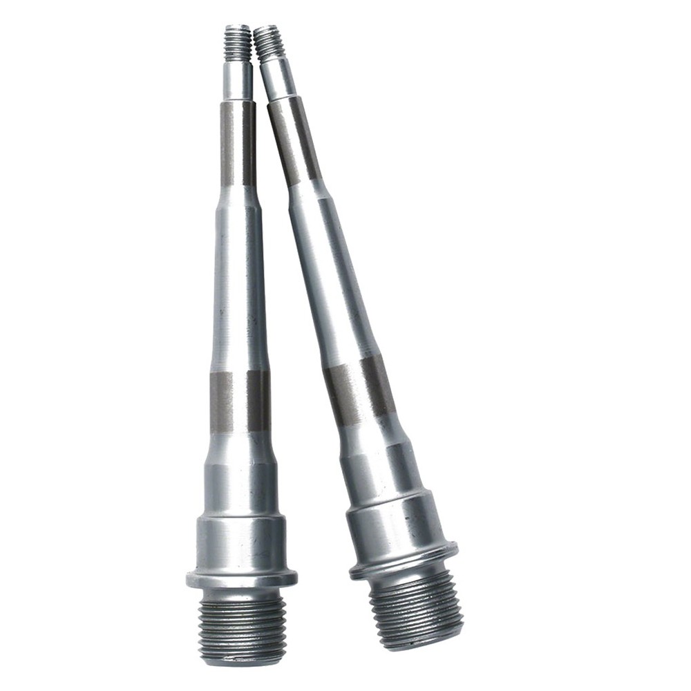 HT Components X2 Pedal Spindle - Chromoly Gold for Durable Performance & Easy